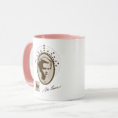 Marie Curie Tasse (Vorderseite Links)