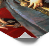 Marie de Medici , Ehefrau Henri IV von Frankreich Poster (Ecke)