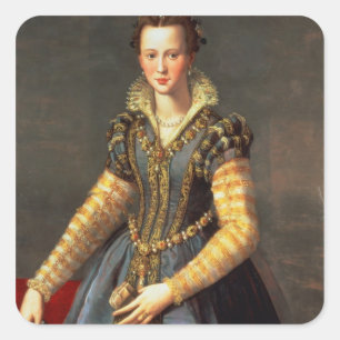 Marie de Medici, Ehefrau von Henri IV von Quadratischer Aufkleber