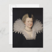 Marie de Medici Postkarte (Vorne/Hinten)