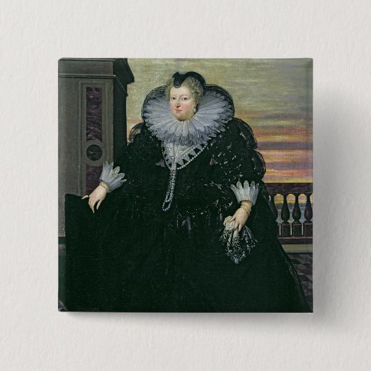 Marie de Medici Queen von Frankreich, 1617 Button (Vorderseite)