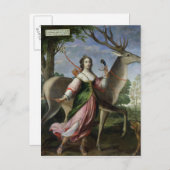 Marie de Rohan-Montbazon Duchess von Chevreuse Postkarte (Vorne/Hinten)