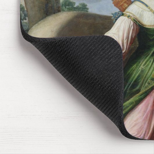 Marie de Rohan-Montbazon Herzogin von Chevreuse Mousepad (Ecke)