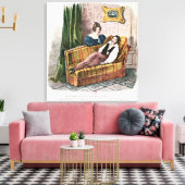 Marie Dorval in der Rolle von Adele d'Hervey Leinwanddruck (Insitu (Wohnzimmer))