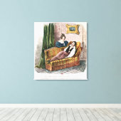 Marie Dorval in der Rolle von Adele d'Hervey Leinwanddruck (Insitu (Holzboden))