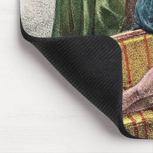 Marie Dorval in der Rolle von Adele d'Hervey Mousepad (Ecke)