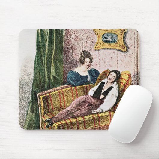 Marie Dorval in der Rolle von Adele d'Hervey Mousepad (Mit Mouse)