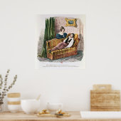 Marie Dorval in der Rolle von Adele d'Hervey Poster (Küche)