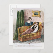 Marie Dorval in der Rolle von Adele d'Hervey Postkarte (Vorne/Hinten)