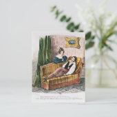 Marie Dorval in der Rolle von Adele d'Hervey Postkarte (Stehend Vorderseite)