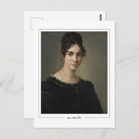 Marie Ellenrieder #6 - Fine Art Postcard Postkarte (Vorne/Hinten)