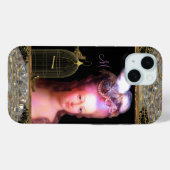 Marie French Charm Monogram Case-Mate iPhone Hülle (Rückseite (Horizontal))