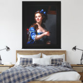 Marie Gabrielle Capet Self Portrait Leinwanddruck (Insitu (Schlafzimmer))