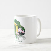 Marie Galante Guadeloupe Logo Kaffeetasse (VorderseiteRechts)