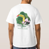 Marie Galante Guadeloupe Logo T-Shirt (Rückseite)
