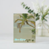 Marie-Galante, Plage Postkarte (Stehend Vorderseite)
