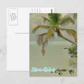 Marie-Galante, Plage Postkarte (Vorne/Hinten)
