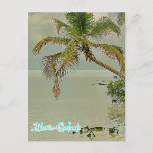 Marie-Galante, Plage Postkarte (Vorderseite)