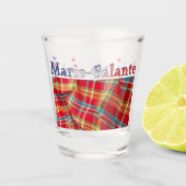 Marie-Galante Schnapsglas (Vorderseite)