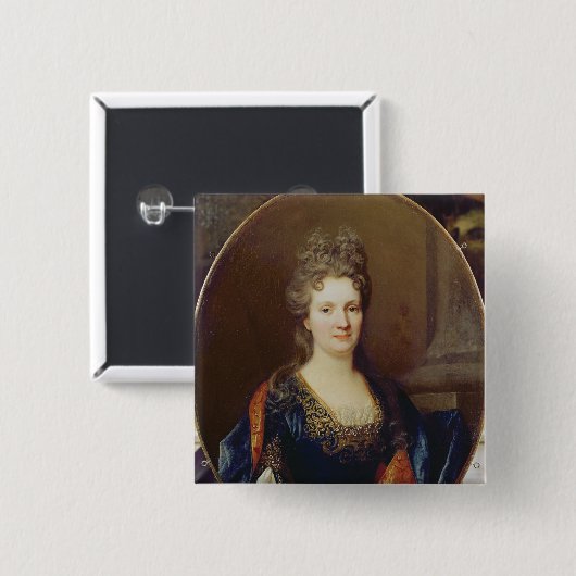 Marie Gänseblümchen Arouet, c.1700 Button (Vorne & Hinten)