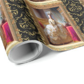 Marie Inspiriert Small Printed 15" Geschenkpapier (Rolleneckpunkt)