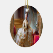 Marie inspirierte französisches Barock Keramik Ornament (Rechts)