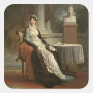 Marie-Laetitia Ramolino 1803 Quadratischer Aufkleber