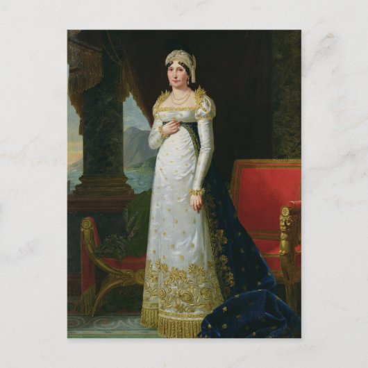 Marie-Laetitia Ramolino 1813 Postkarte (Vorderseite)