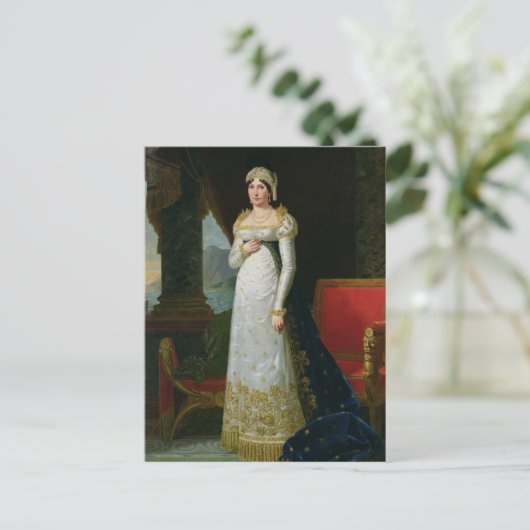 Marie-Laetitia Ramolino 1813 Postkarte (Stehend Vorderseite)