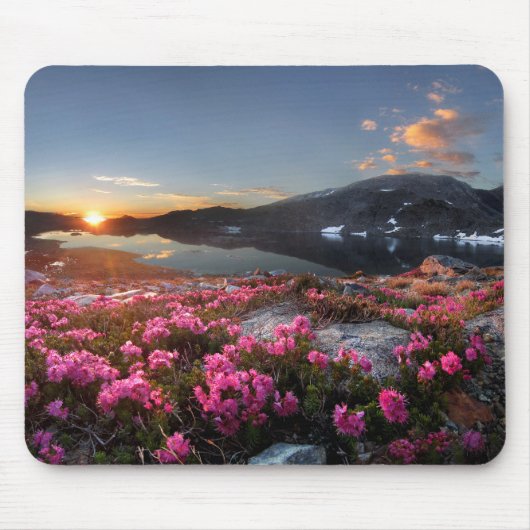 Marie Lakes Sunrise - John Muir Trail - Ansel Adam Mousepad (Vorne)