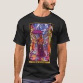 Marie Laveau Justice Tarot Card Apparel T-Shirt (Vorderseite)