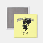 Marie Laveau Magnet (Vorderseite/Rückseite)