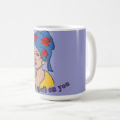 Marie Laveau setzte ich einen Bann auf Sie Kaffeetasse (VorderseiteRechts)