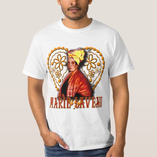 Marie Laveau Voodoo-hohe Priesterin T-Shirt (Vorderseite)