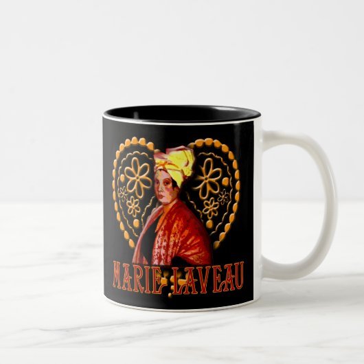 Marie Laveau Voodoo-hohe Priesterin Zweifarbige Tasse (Rechts)