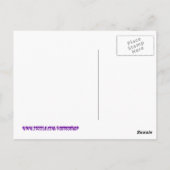 Marie Laveau Voodoo Hohepriestes Postkarte (Rückseite)