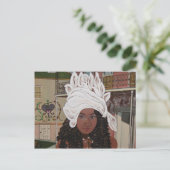 Marie Laveaux im französischen Viertel Postkarte (Stehend Vorderseite)