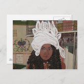 Marie Laveaux im französischen Viertel Postkarte (Vorne/Hinten)