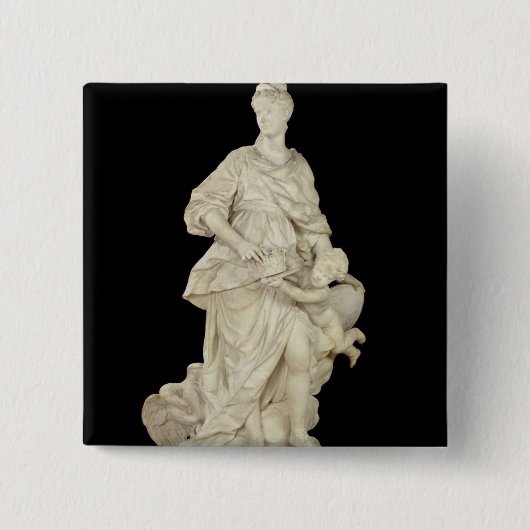 Marie Leszczynska als Juno, 1731 Button (Vorderseite)