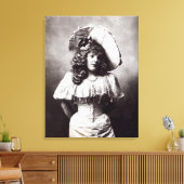 Marie Lloyd Leinwanddruck (Insitu (Wohnzimmer))