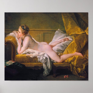 Marie-Louise O'Murphy mistress – François Boucher Poster