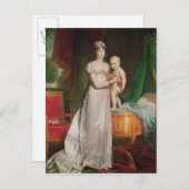 Marie Louise und der König von Rom Postkarte (Vorne/Hinten)