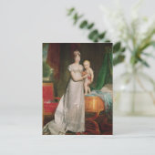 Marie Louise und der König von Rom Postkarte (Stehend Vorderseite)