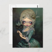 "Marie Masquerade" Postkarte (Vorne/Hinten)