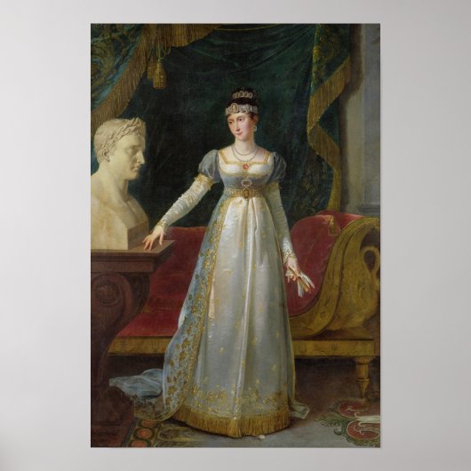 Marie Pauline Bonaparte Princess Borghese, 1808 Poster (Vorne)