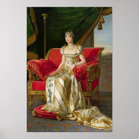Marie Pauline Bonaparte Princess Borghese, 1808 Poster (Vorne)