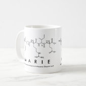 Marie-Peptidname-Tasse Kaffeetasse (Vorderseite Links)