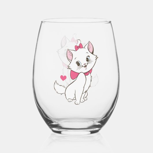 Marie Stemless Weinglas Ohne Stiel (Rückseite)