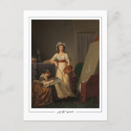 Marie-Victoire Lemoine #1 - Kunsthistorkarte Postkarte