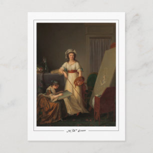 Marie-Victoire Lemoine #1 - Kunsthistorkarte Postkarte